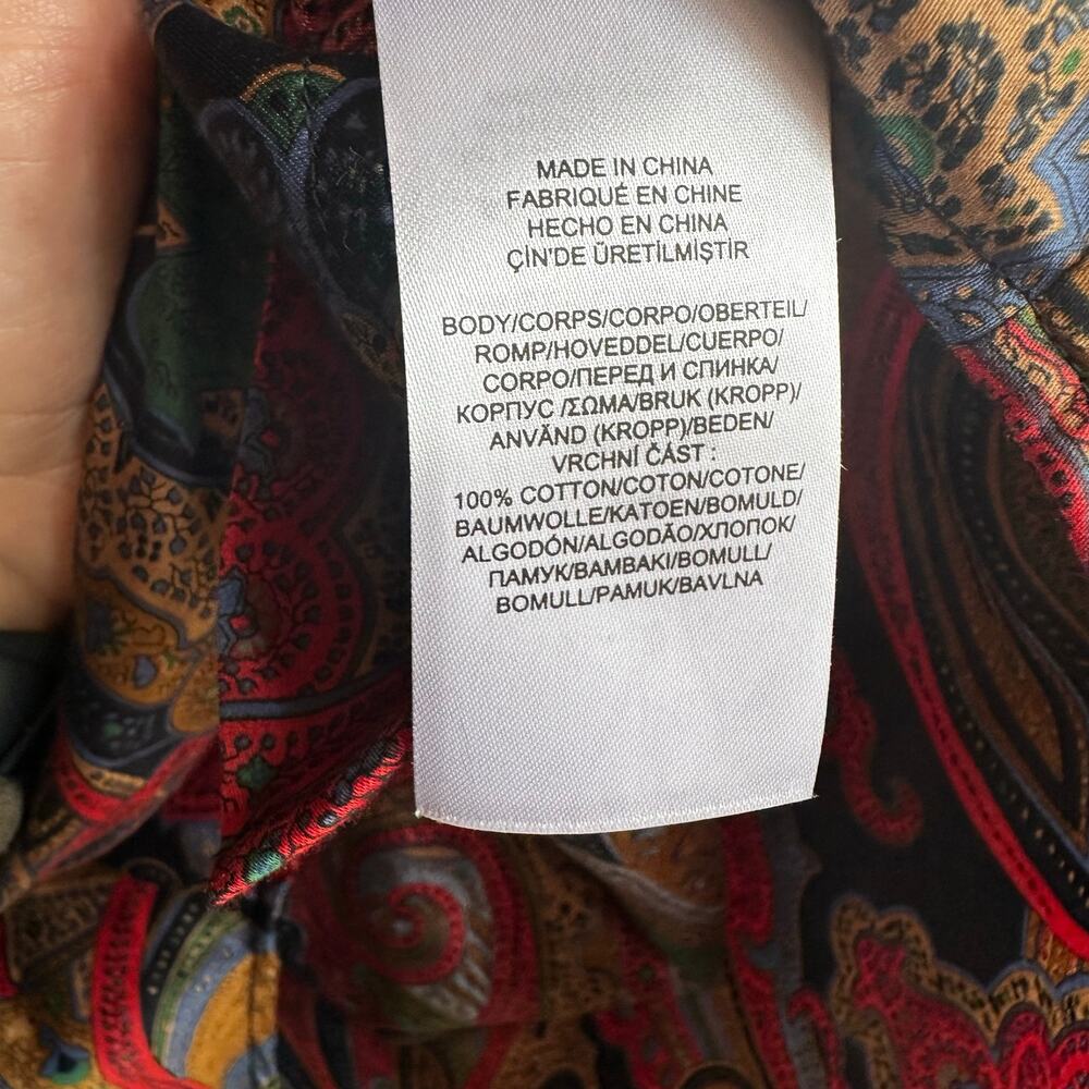 Vintage Ralph Lauren Button down Blouse Medium - Picture 3 of 4